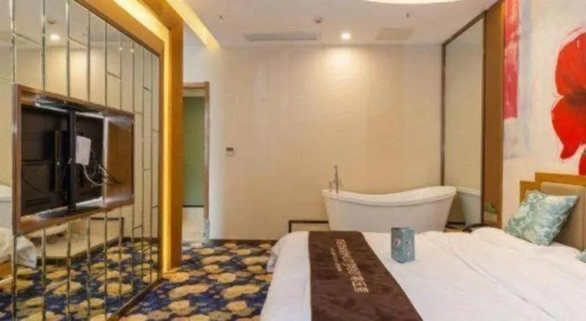 Bed in Ramada by Wyndham Taixing