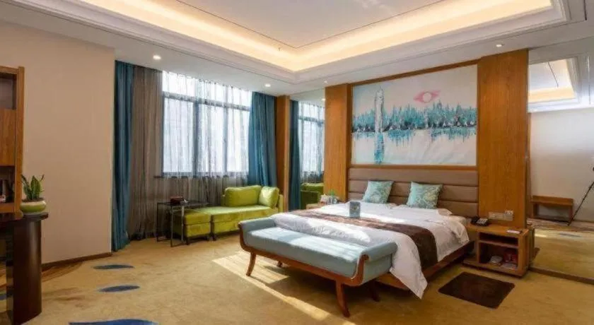 Bed in Ramada by Wyndham Taixing