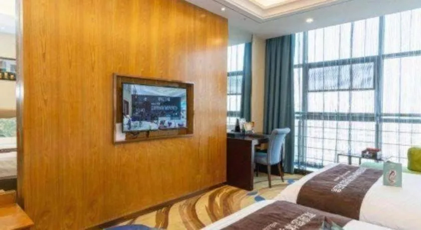 Bed in Ramada by Wyndham Taixing