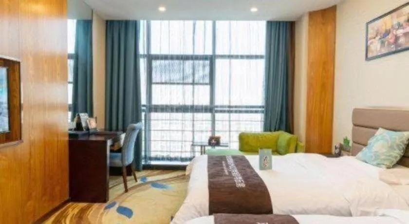 Bed in Ramada by Wyndham Taixing