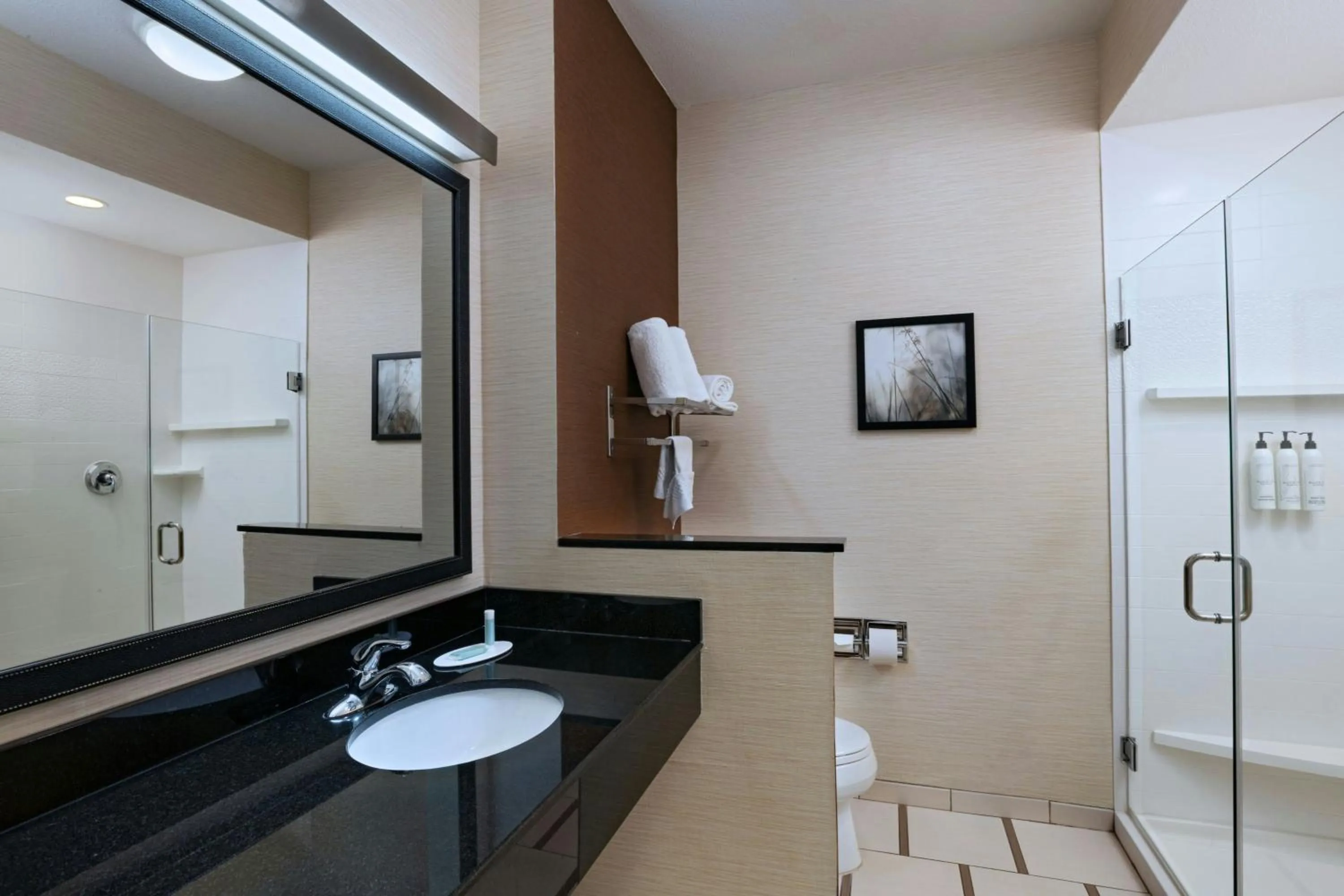 Bathroom in Fairfield Inn & Suites by Marriott Fredericksburg Texas