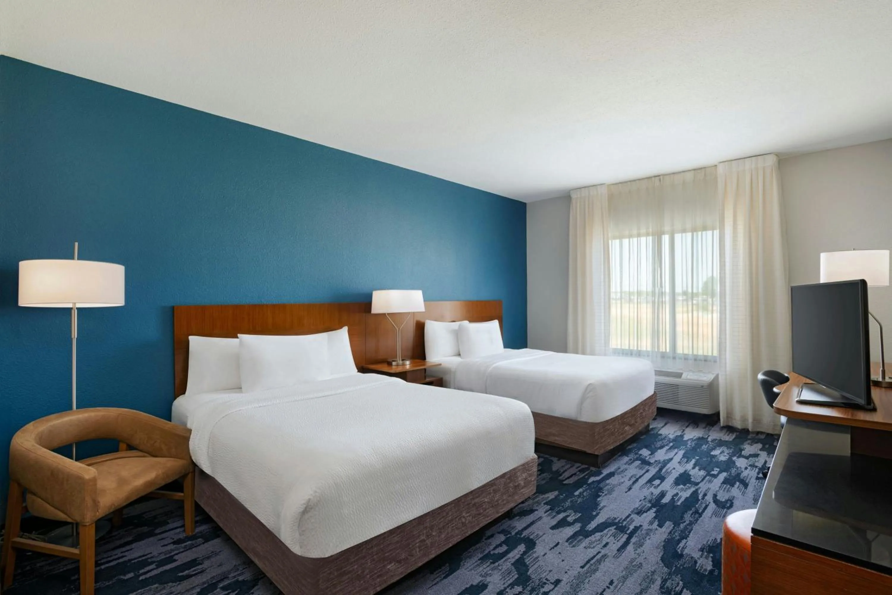 Photo of the whole room, Bed in Fairfield Inn & Suites by Marriott Fredericksburg Texas