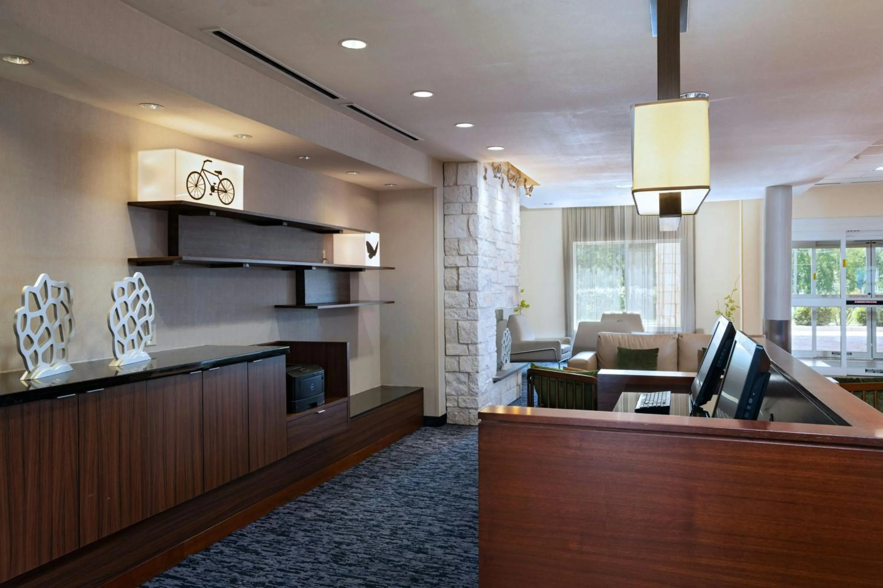 Lobby or reception in Fairfield Inn & Suites by Marriott Fredericksburg Texas