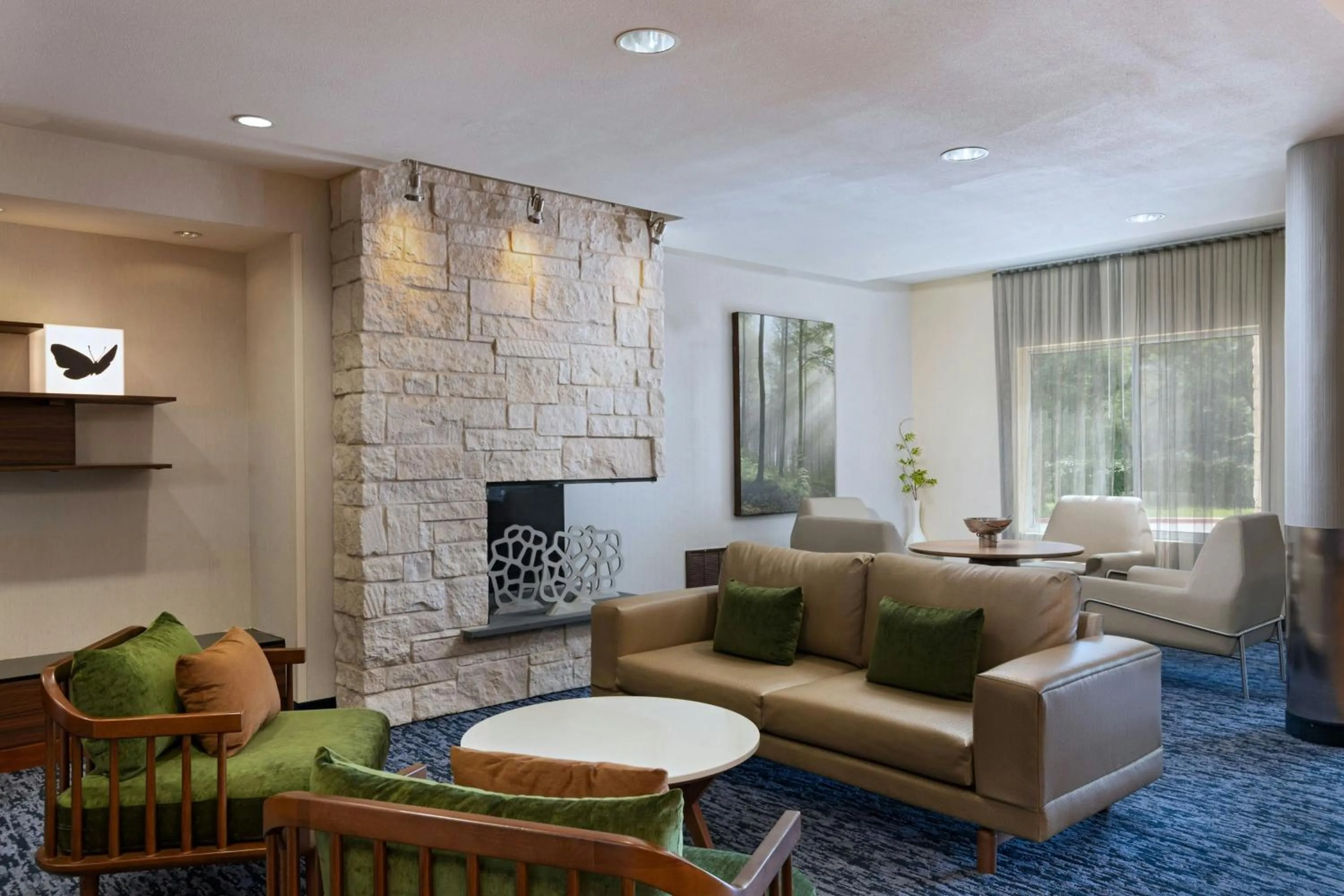 Lobby or reception in Fairfield Inn & Suites by Marriott Fredericksburg Texas