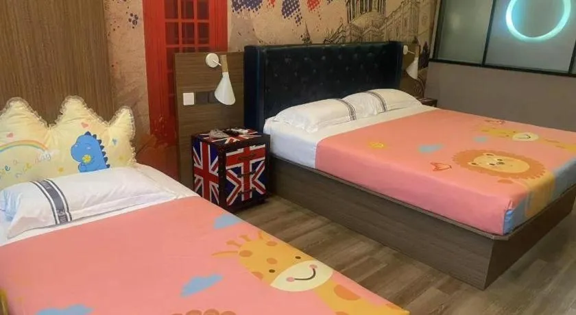 Bed in Urban Garden Hotel Chengyang District Government Liuting Airport