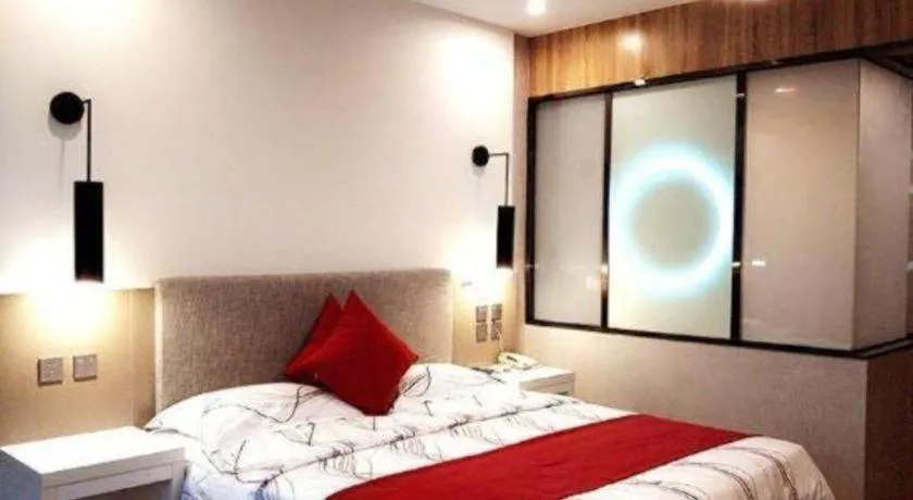 Bed in Urban Garden Hotel Chengyang District Government Liuting Airport