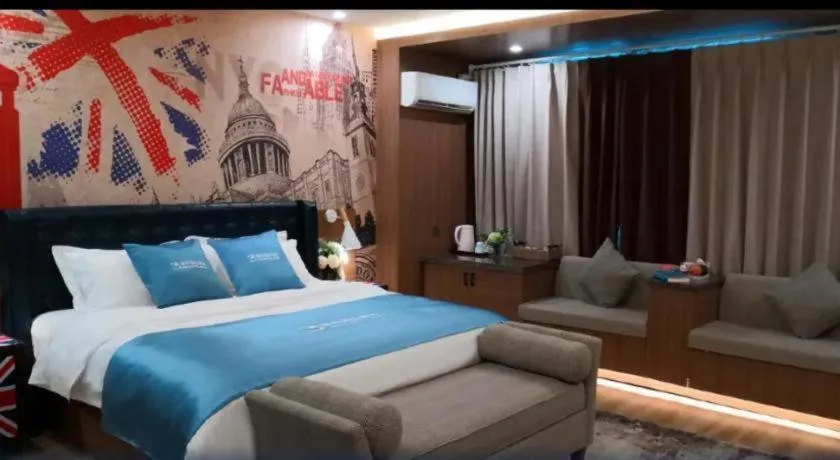 Bed in Urban Garden Hotel Chengyang District Government Liuting Airport