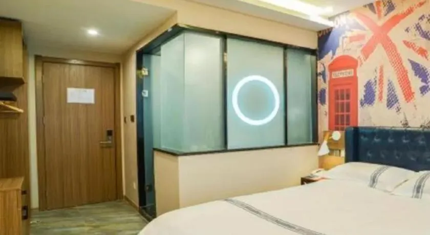 Bed in Urban Garden Hotel Chengyang District Government Liuting Airport