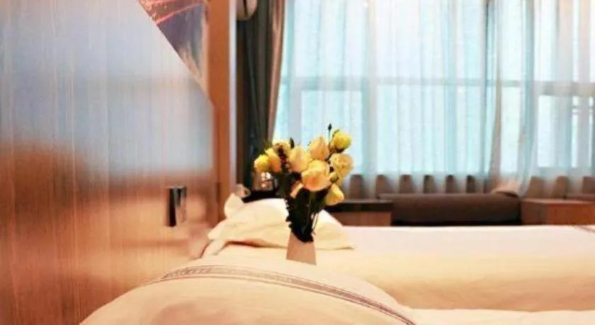 Bed in Urban Garden Hotel Chengyang District Government Liuting Airport