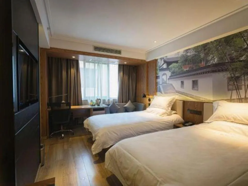 Bed in Starway Hotel(Shuiximen Street,Nanjing)