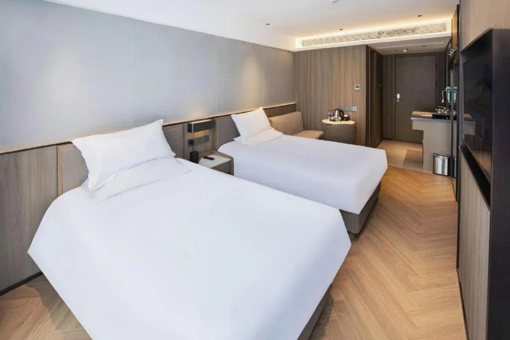 Bed in Starway Hotel(Shuiximen Street,Nanjing)