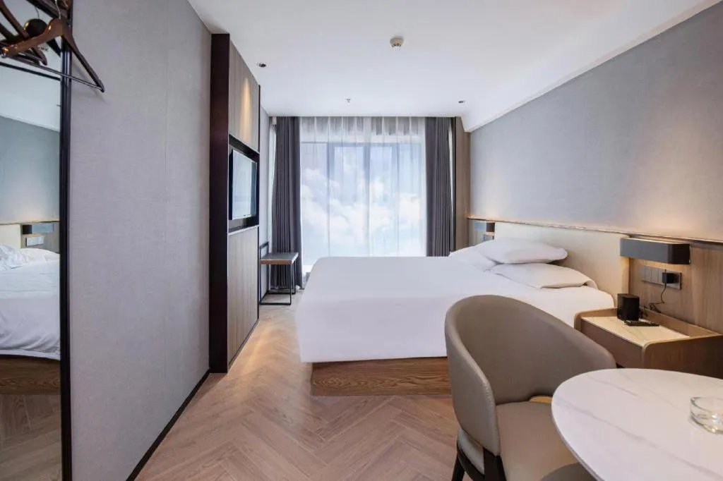 Bed in Starway Hotel(Shuiximen Street,Nanjing)