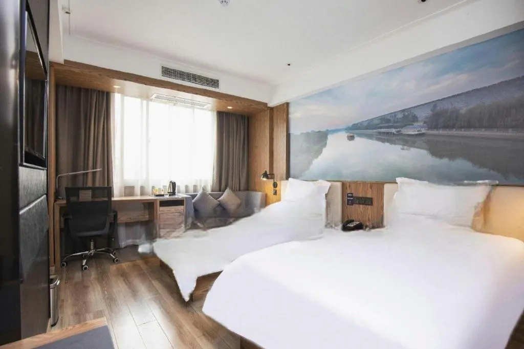 Bed in Starway Hotel(Shuiximen Street,Nanjing)
