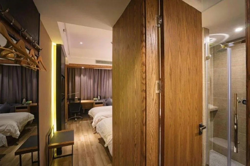 Bed in Starway Hotel(Shuiximen Street,Nanjing)