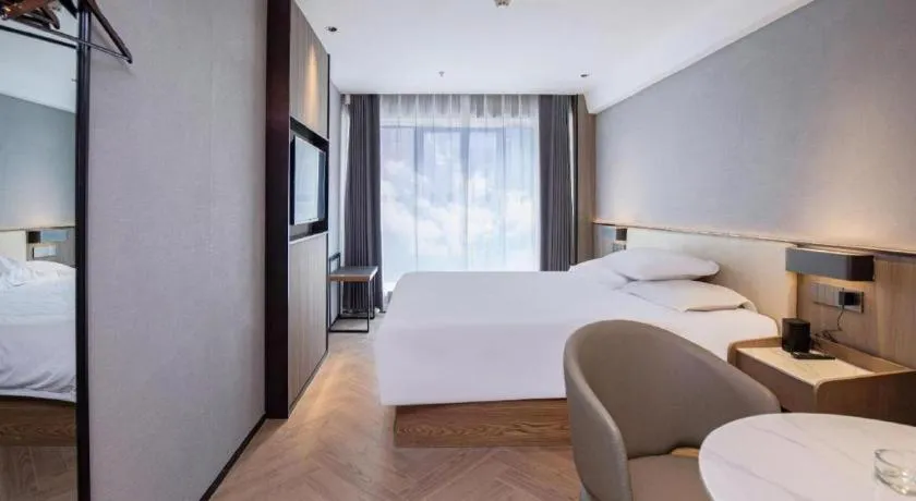 Bed in Starway Hotel(Shuiximen Street,Nanjing)