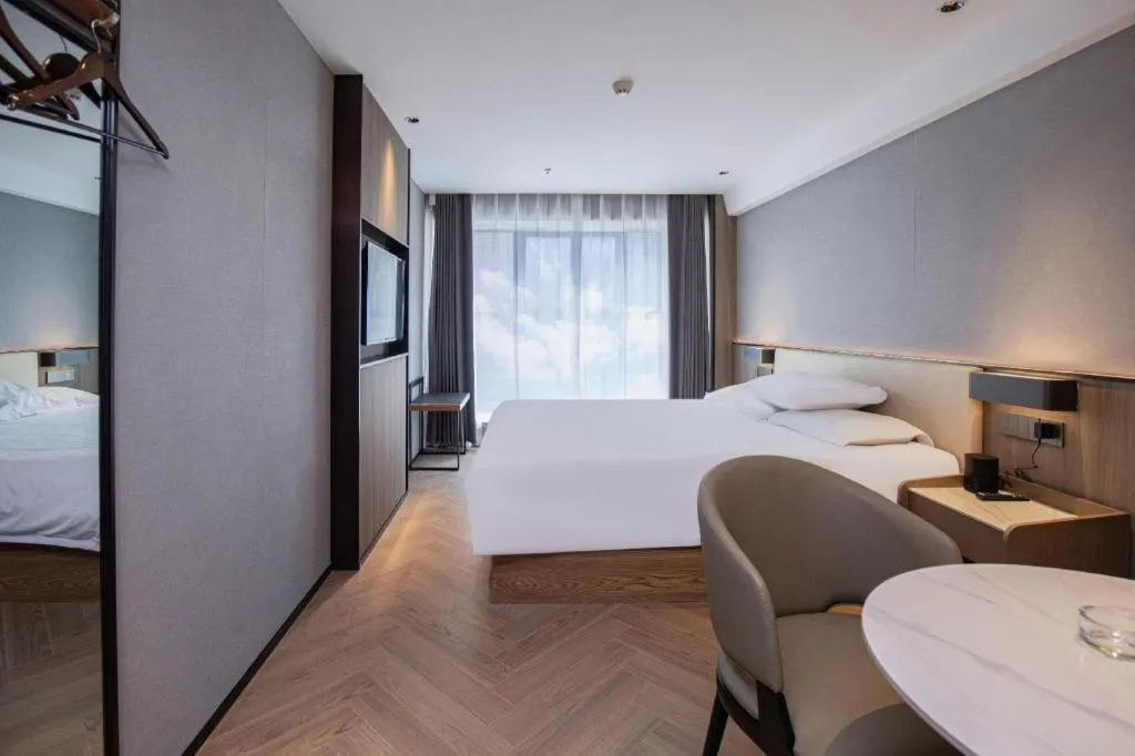 Bed in Starway Hotel(Shuiximen Street,Nanjing)