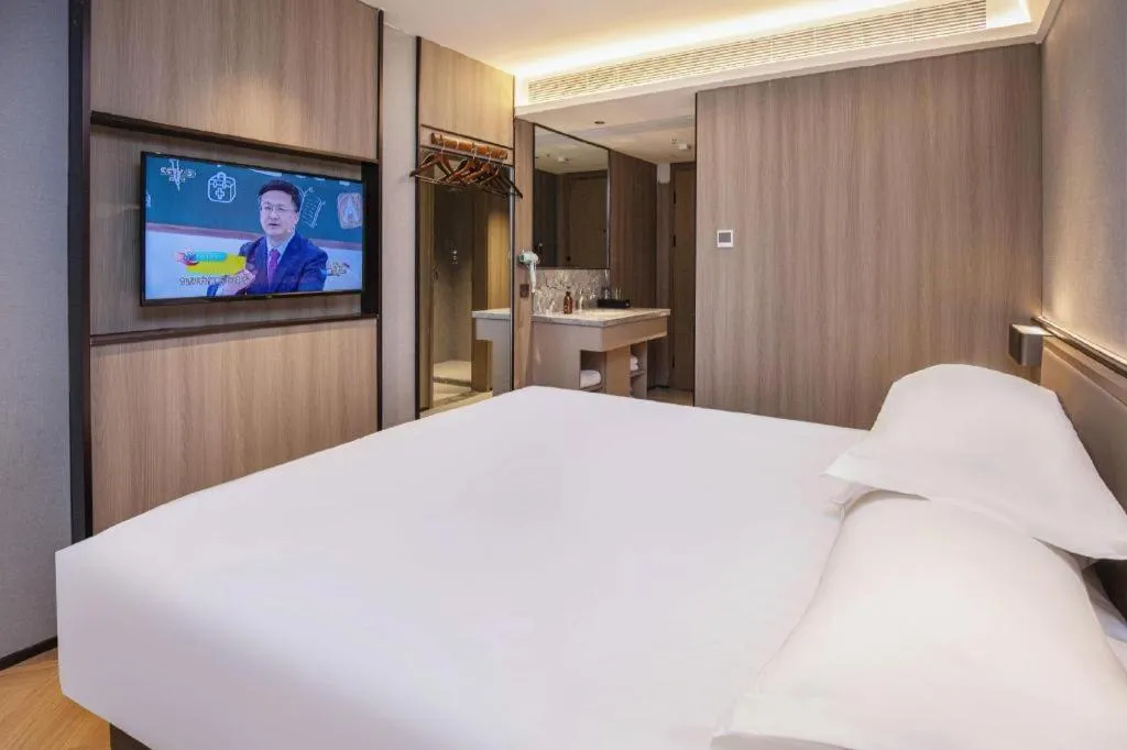 Bed in Starway Hotel(Shuiximen Street,Nanjing)