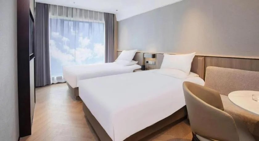 Bed in Starway Hotel(Shuiximen Street,Nanjing)
