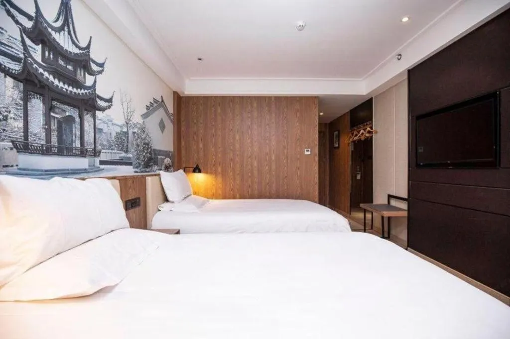 Bed in Starway Hotel(Shuiximen Street,Nanjing)
