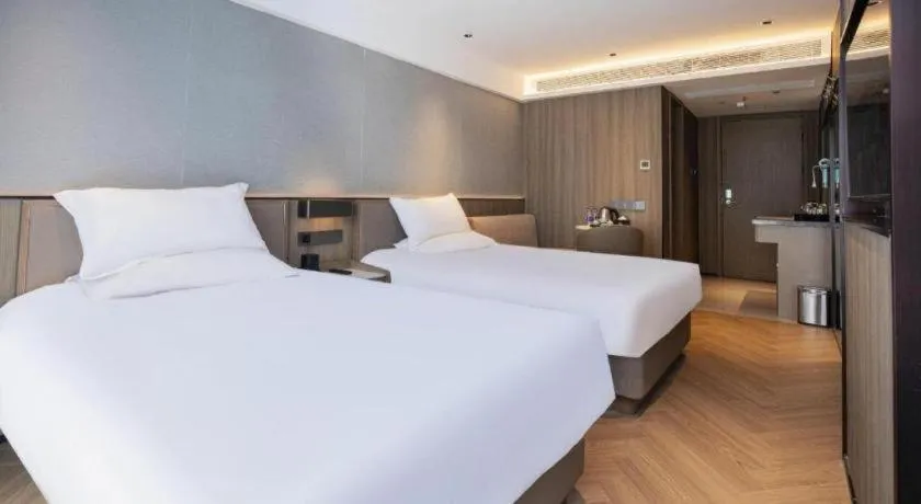 Bed in Starway Hotel(Shuiximen Street,Nanjing)