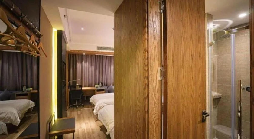Bed in Starway Hotel(Shuiximen Street,Nanjing)