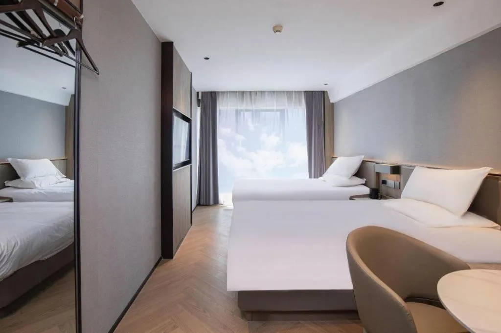 Bed in Starway Hotel(Shuiximen Street,Nanjing)