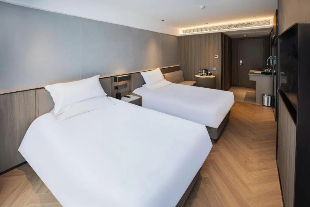 Bed in Starway Hotel(Shuiximen Street,Nanjing)