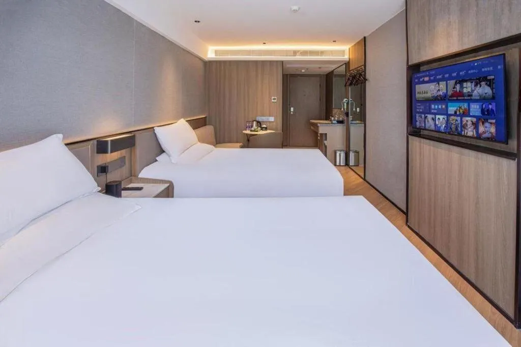 Bed in Starway Hotel(Shuiximen Street,Nanjing)