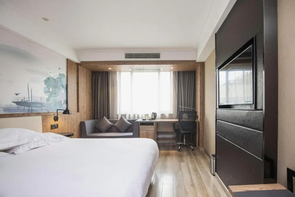 Bed in Starway Hotel(Shuiximen Street,Nanjing)