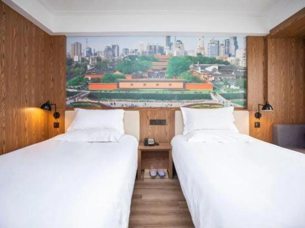 Bed in Starway Hotel(Shuiximen Street,Nanjing)