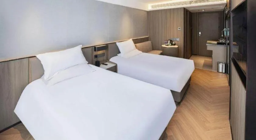 Bed in Starway Hotel(Shuiximen Street,Nanjing)