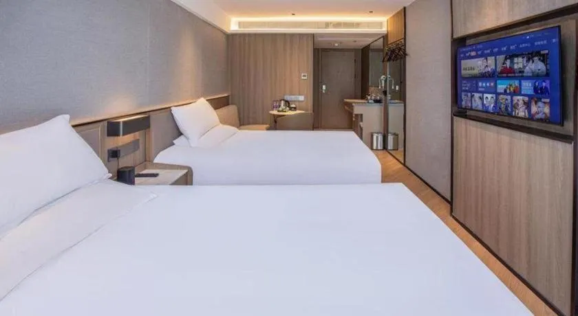 Bed in Starway Hotel(Shuiximen Street,Nanjing)