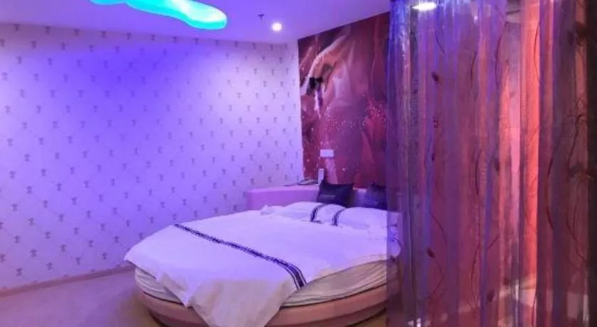 Bed in City 118 Hotel Qingdao Boardcast Tower