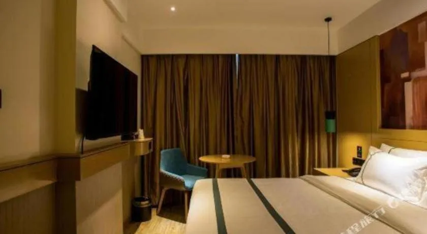 Bed in City Comfort Inn Changsha Huangxing Avenue Airport Longhua Metro Station