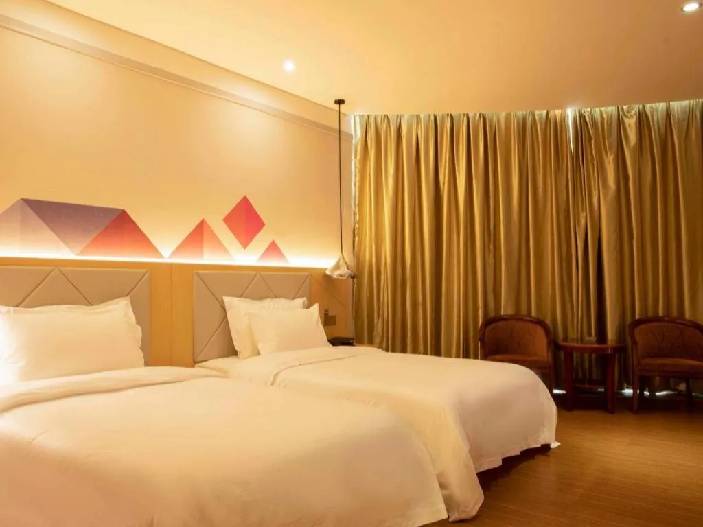 Bed in Borrman Hotel Dongguan Zhongtang