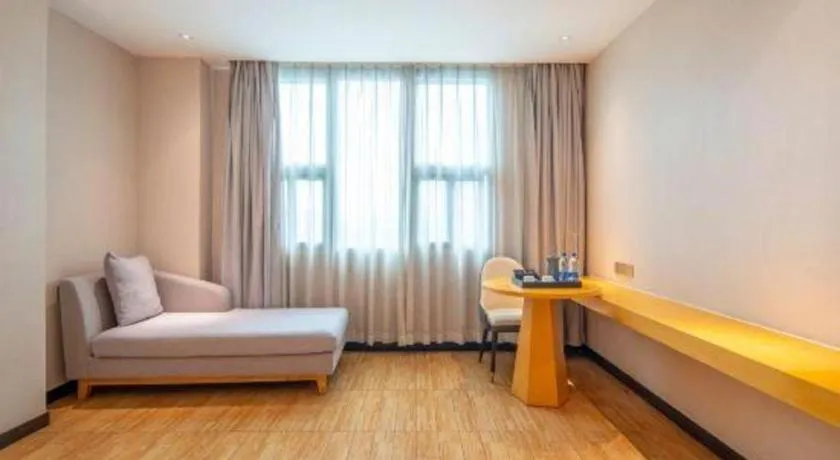 Bed in Borrman Hotel Dongguan Zhongtang