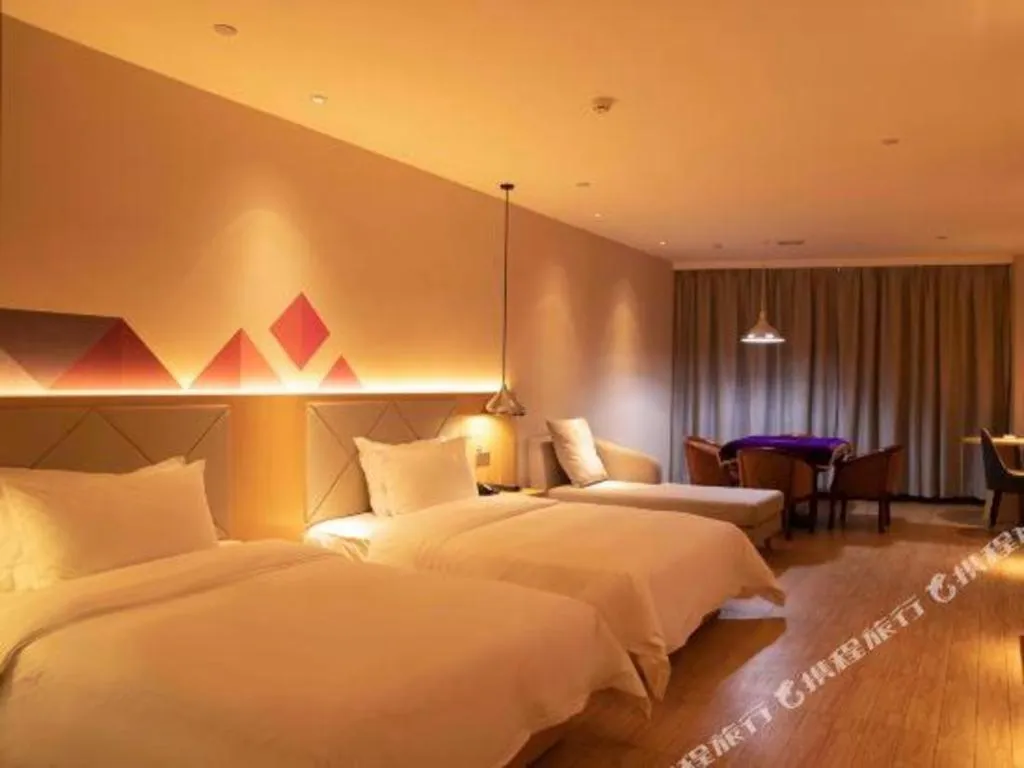 Bed in Borrman Hotel Dongguan Zhongtang