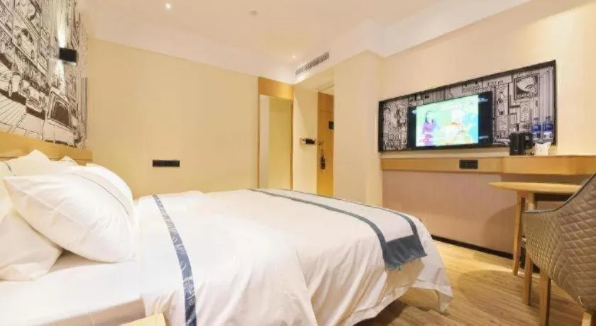 Bed in City Comfort Inn Wuhan Tianhe Airport Outlets