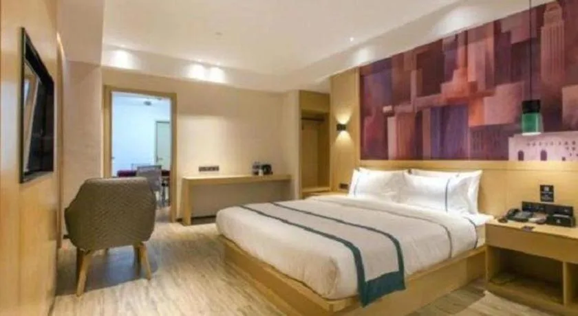 Bed in City Comfort Inn Wuhan Tianhe Airport Outlets