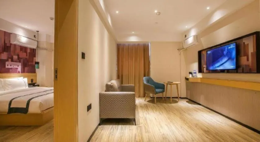 Bed in City Comfort Inn Wuhan Tianhe Airport Outlets