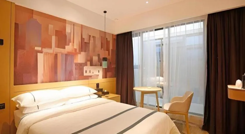 Bed in City Comfort Inn Chengdu Dongjiao Memory