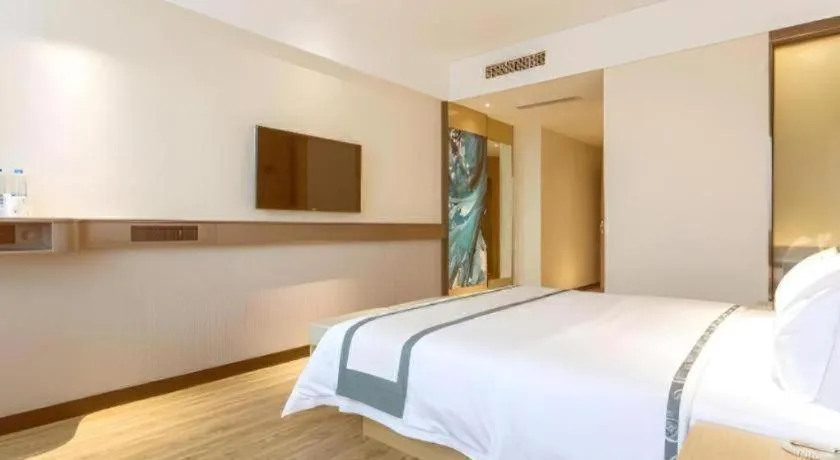 Bed in City Comfort Inn Chengdu Dongjiao Memory