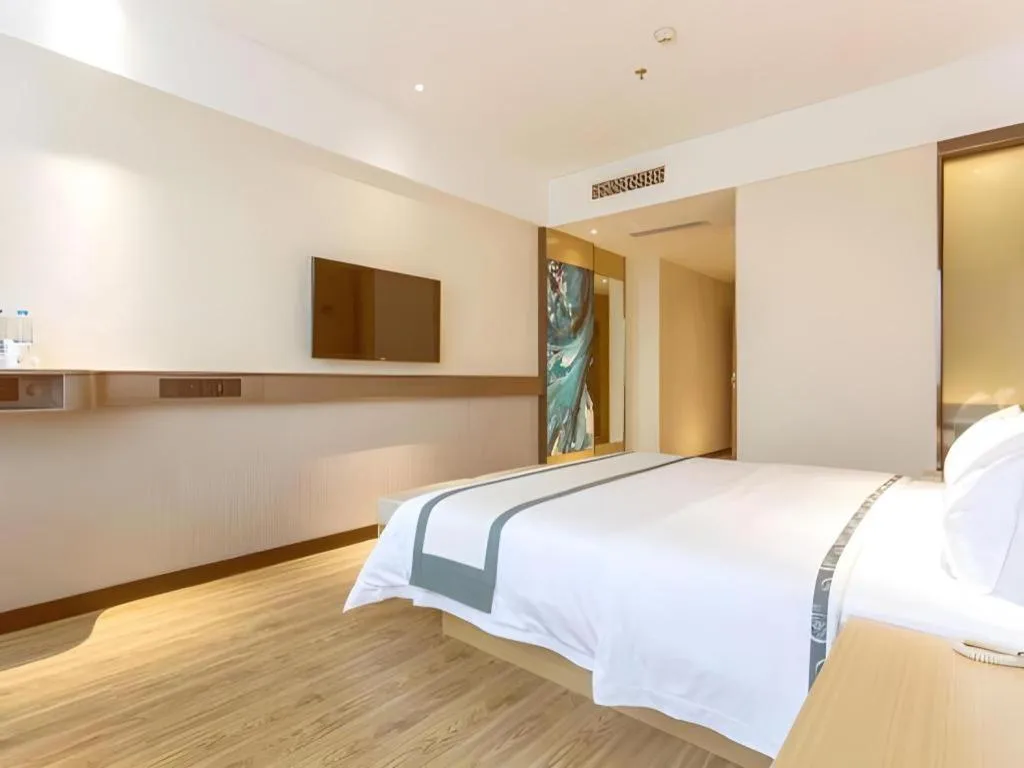 Bed in City Comfort Inn Chengdu Dongjiao Memory