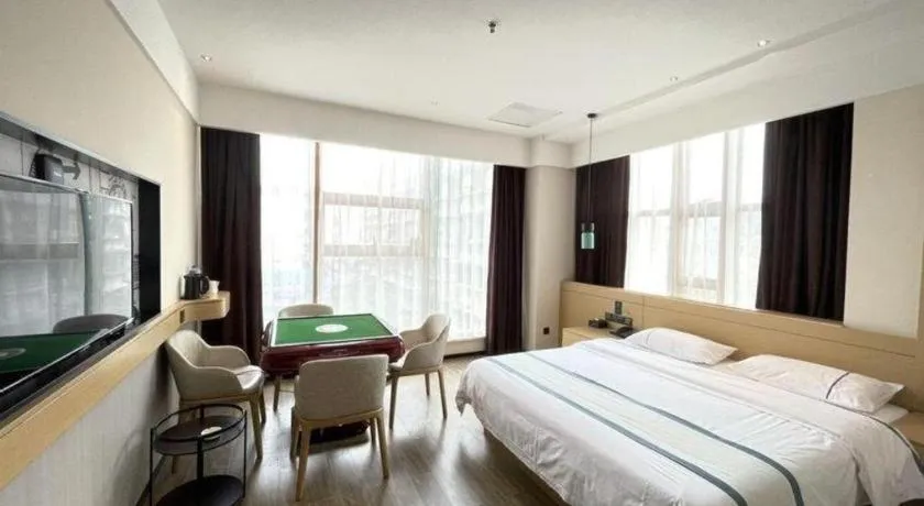 Bed in City Comfort Inn Chengdu Dongjiao Memory