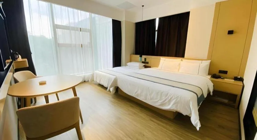 Bed in City Comfort Inn Chengdu Dongjiao Memory