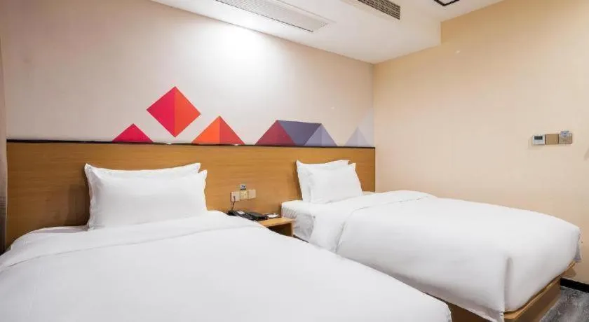 Bed in Borrman Hotel Huaian Suning Plaza Huaihai West Road