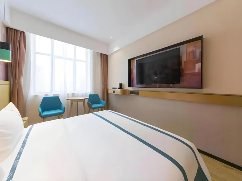 Bed in City Comfort Inn Kunming Qianxing Road Dashanghui Children's Hospital