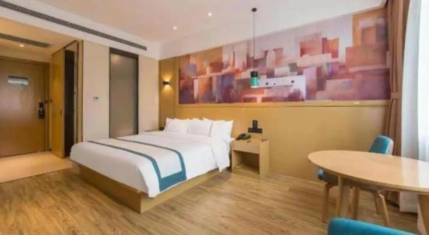 Bed in City Comfort Inn Kunming Qianxing Road Dashanghui Children's Hospital