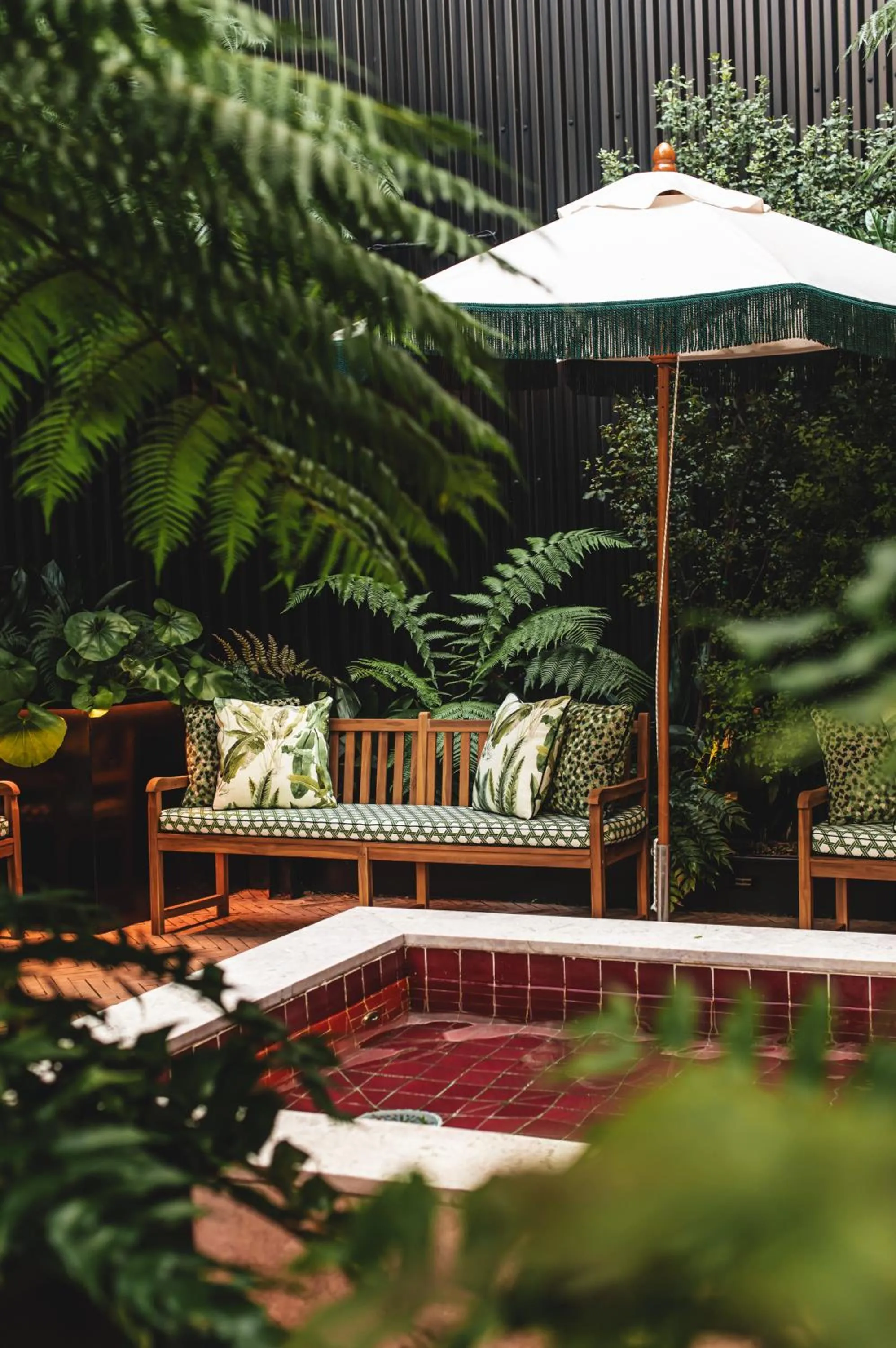 Patio in Valverde Lisboa Hotel & Garden - Relais & Chateaux