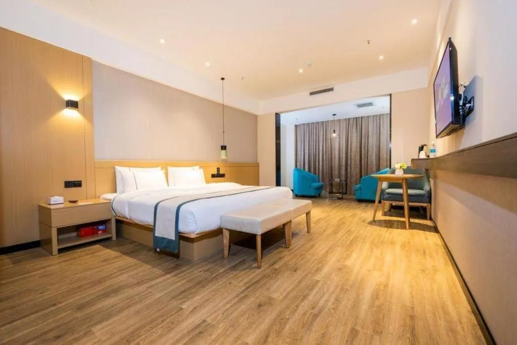 Bed in City Comfort Inn Kunming Xinluojiu Bay Guangju Road